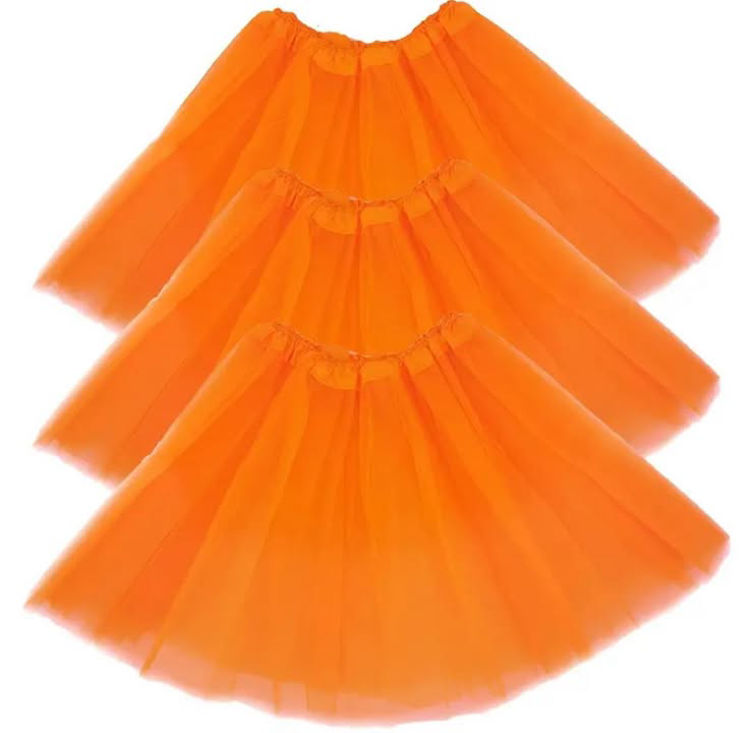 Picture of CTO599 CHILD SIZE ORANGE TUTU 4 - 16 YEARS